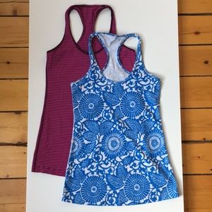 Lot of 2 Lululemon Tanks